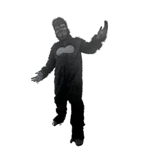Lormaka Gorilla - Disfraz de chimpancé para adulto
