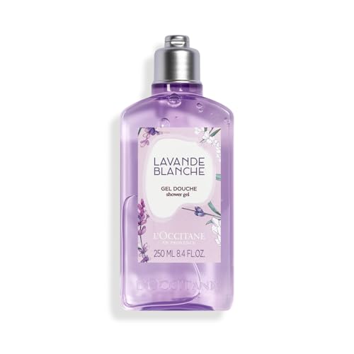 L'OCCITANE - Duschgel Weißer Lavendel - 250 ml - In Frankreich hergestellt