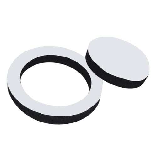 Anillos Rápidos Para Altavoz De Puerta De Coche, Kit De Sistema Potenciador De Altavoz De Espuma Universal 4 Uds Bloqueador De Bajos De Esponja De Alto Rebote para Altavoz De Puerta De Coche - imagen 7