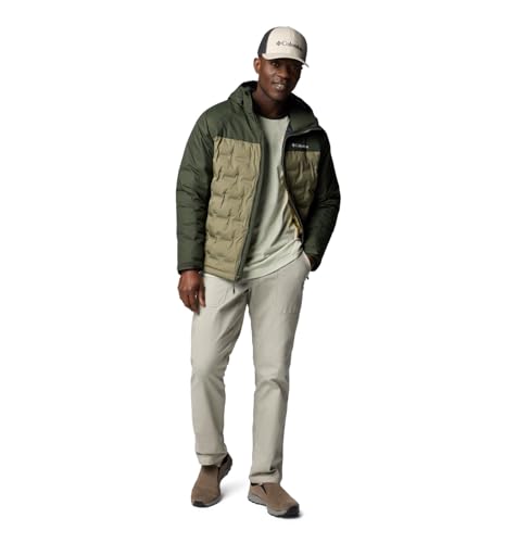 Image of Columbia Men Omni-Heat Inifnity Grand Trek II Hooded Hiking and Trekking Down Jacket