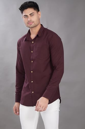 Image of DIVISIVE Men's Solid Slim Fit Shirt