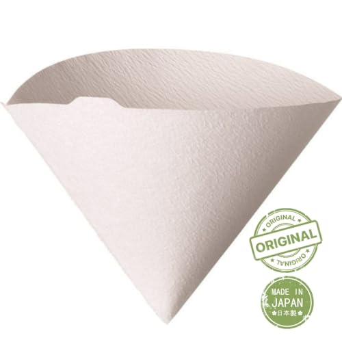 Image of Hario V60 Paper Coffee Filter, Size 03, White, 40ct Box