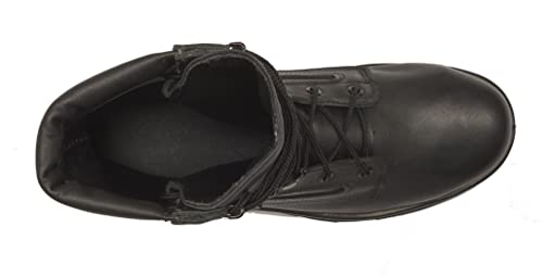 Belleville 495 ST 8" EH Rated Steel Toe Boots for Men - U.S Navy General Purpose Leather Black Military Boots - Vibram Carrier Traction Outsole - Berry Compliant - Black4