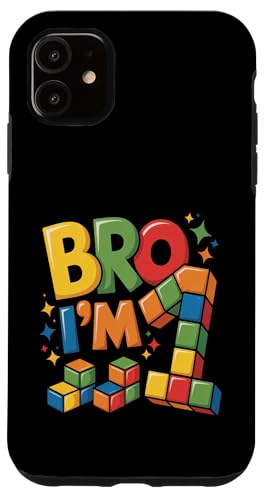 Birthday Boy Bro I'm 1 ςݖ ubN ubN X}zP[X iPhone 11 p