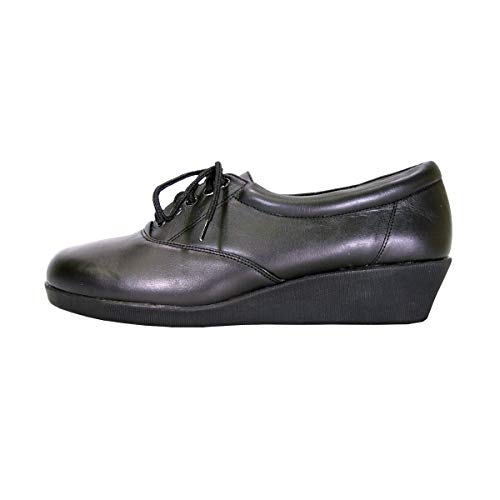 24 Hour Comfort Helga Women's Wide Width Cushioned Leather Shoes3