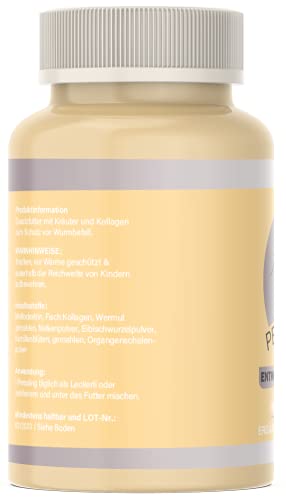 Pet Delight Wurm Leckerlis, das pflanzliche Mittel für Hunde und Katzen als natürliche Wurmkur - Hund + Katz & Vögel - Animal & Dog Dewormer, Wurm (1 Packung)