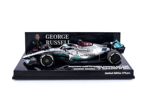 Minichamps 1:43rd Mercedes AMG Petronas F1 George Russell 3rd Australian GP 2022