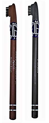 Brown(E-02) + Black(E-01) Single Apply Eye Brow Pencil
