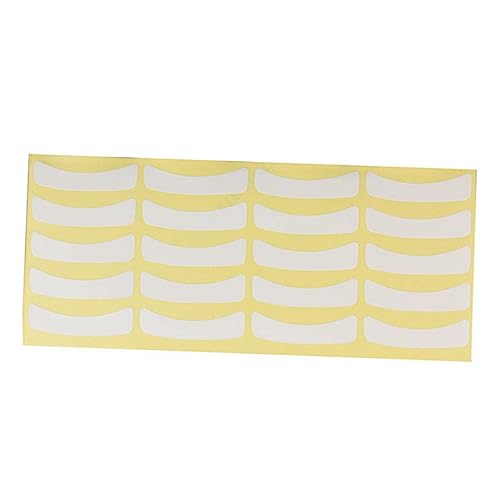 PartyKindom 100pcs Eyelash Extension Under Eye Pads Protective Patches for Sensitive Skin for Grafting and Beginner Use for Makeup Tools and Eyelash Supplies