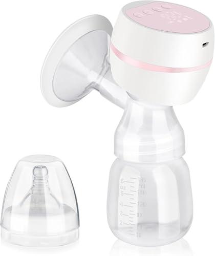 搾乳機 電動 さく乳器 搾乳器 母乳アシスト 搾乳器 片胸用 USB充電式 LEDディスプレイ 3つモード 9段階調節 搾乳機 ピジョン 搾乳機 おすすめ 逆流防止 操作簡単 電動 搾乳機 180ml乳瓶 出産 育児