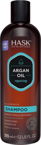 HASK Argan Oil Reparing Shampoo, 12 Fl Oz