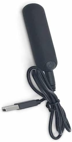 BeHorny 10 Modes Mega Power Rechargeable Bullet Vibrator, Black