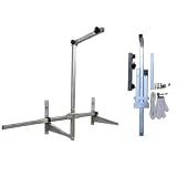 Soporte de elevación de Unidad Externa de Aire Acondicionado, Herramientas de instalación de grúa pequeña de elevación Plegable de Giro Lateral CAIHUA(Folding Side Only Stand)