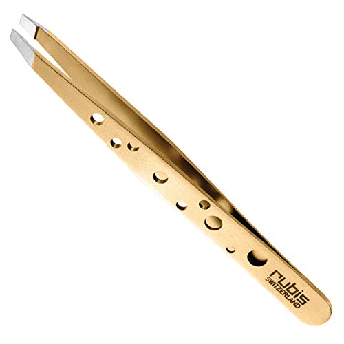 Rubis Switzerland Tweezers Classic Elegance Rose Gold Tweezer