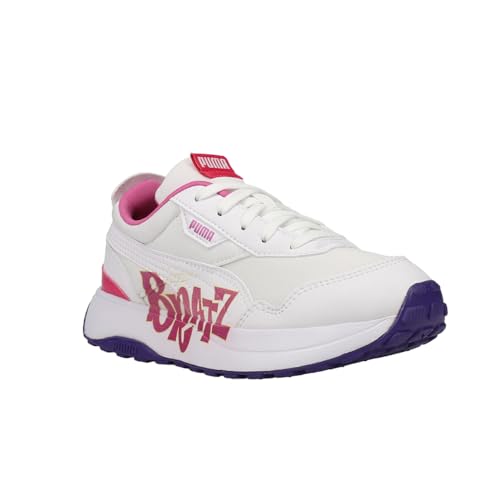 PUMA Kids Girls Cruise Rider Bratz Lace Up Sneakers Shoes Casual - White2