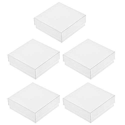 sourcing map Centrífuga Tubo Congelador Almacenamiento Caja 100 Plazas Cartón Criogénico Soporte Rejilla para 1,5/1.8 / 2ml Microcentrífuga Tubos, Viales, Muestras 5uds