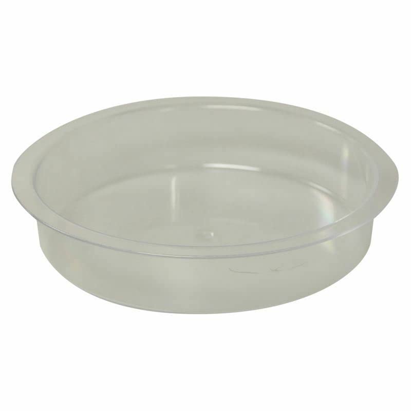 FEELITWild Bird Water Dish Replacement for Feeding Station - Clear Plastic Water Dish Fits Most Bird Feeder Stations