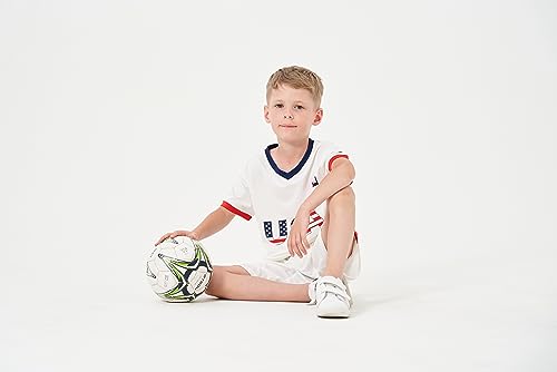 Cnins Unique Usa Soccer Outfits For Kids Boys & Girls Soccer Training Jersey Kits Gift Set 7-8 thumb #4