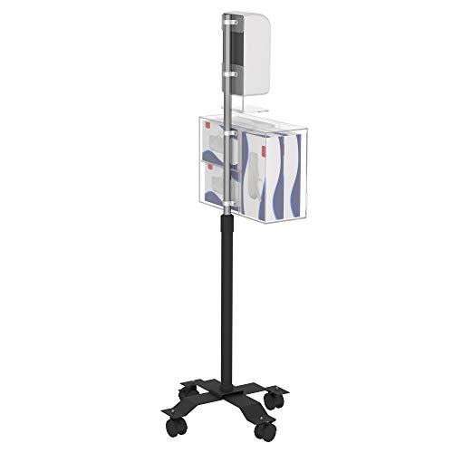 Image of CTA Digital Compact Mobile Sanitizing Station & Automatic Soap Dispenser