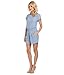 BCBGMAXAZRIA Women's Angella Wrap Back Romper