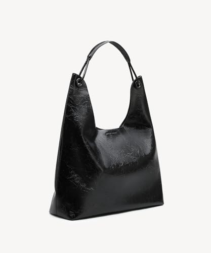 Image of NEWBELLA Hobo Purse, PU Leather Shoulder Bag, Tote Handbag for Work and Travel