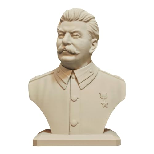 Estatua de mármol de busto de Stalin 11 cm