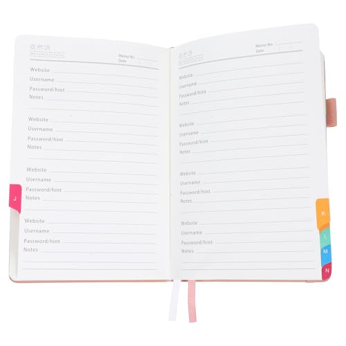 jojofuny �p�X���[�h�Ǘ��m�[�g �J���t���ȃA���t�@�x�b�g�^�u�t�� ���p�I�ȃA�h���X�� �C���^�[�l�b�g�p�X���[�h�L�^�p �|�[�^�u�����O�u