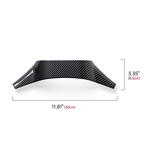 Image of for Honda Civic 2022 2023 2024 2025 2026 11th Gen Accessories ABS Carbon Fiber Decals Interior Stickers