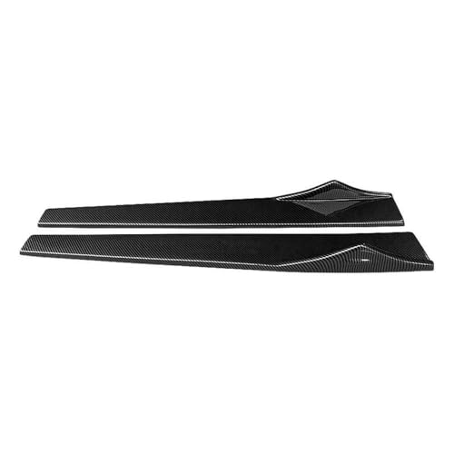 Jupes latérales Camry look carbone habillage extérieur premium pour bas de caisse