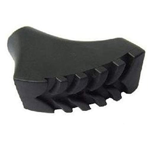 Ubersweet® 2pcs/lot Rubber for Trekking Pole,Walking Canes,Hiking Poles,Walking Sticks Accessories : Black