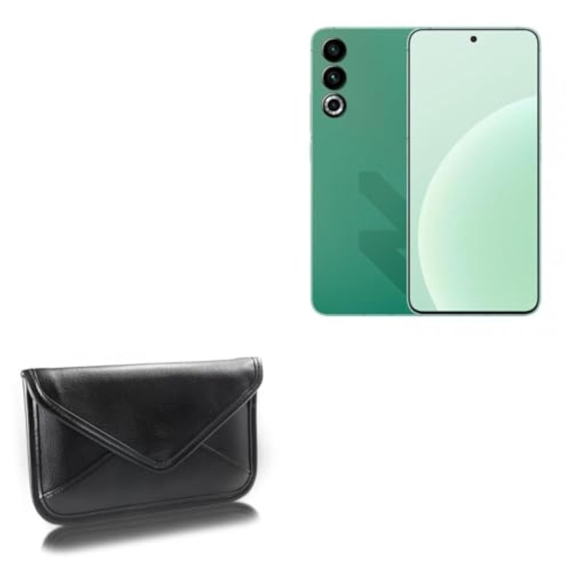 Elite Leather Messenger Pouch for Meizu 20 Classic