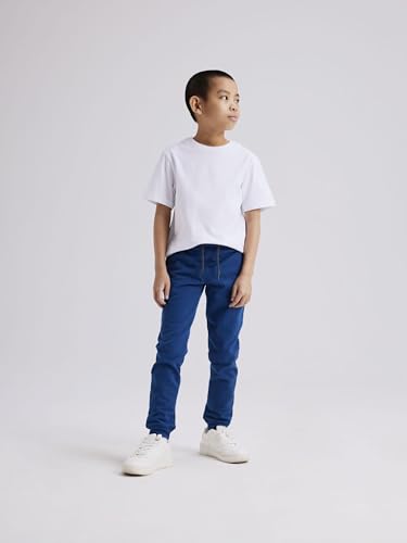NAME IT Jungen Nkmsweat Pant Bru Noos Jogger, Blau, 140 EU