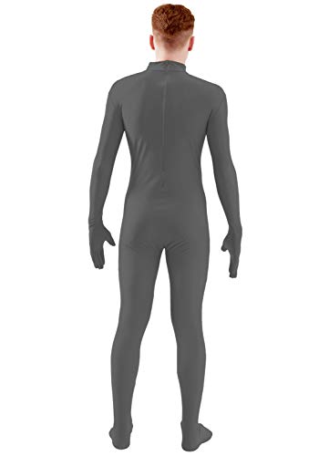 Image of Ensnovo Mens Mock Neck Full Body Unitard Spandex Zentai Suits Costumes
