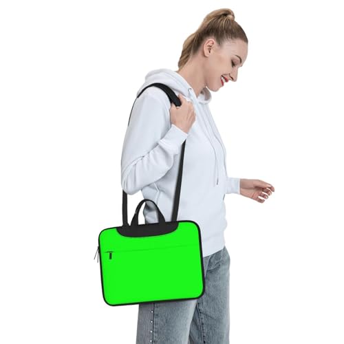 Bolsa verde para laptop 14 pulgadas resistente al agua miniatura 7