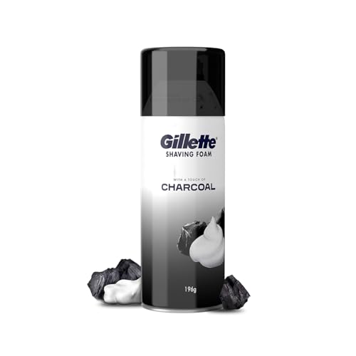 Gillette Pre Shave foam | Charcoal | 196 gm