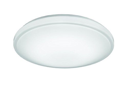 Lithonia Lighting FMHLDL 14 20840 M4 Hildon Flush Mount Light, 4000K, 24 Watts, 2000 Lumens, 14 Inch, White