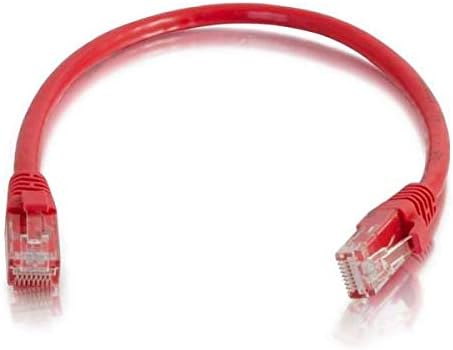 C2G 83449 3m Cat6 Booted Unshielded (UTP) Network Patch Cable - Red