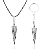 Hollow Knights Nail Keychain Necklace Game Hollow Knights Pure Nail Accessories The Knight Cosplay Metal Pendant Jewellery (Keychain+Necklace)