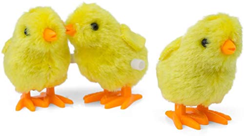 AK Toys Wind-Up Jumping Plush Cute Small Chicken Toy for Kids, Party Favor Gag Toy – Easter Egg Baby Bird Yellow Chick Decoration (Pack of 3) (B08DMXQFXQ) Amazon Price History, Amazon Price Tracker