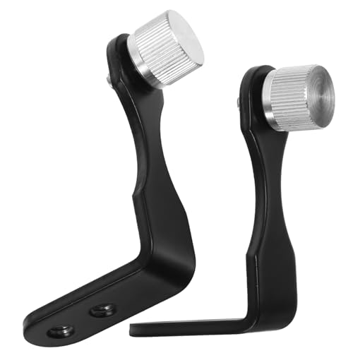 Uonlytech 2pcs Telescope Mount Binocular Adapter Binocular Adapter Binocular Photography Tool Binocular Tripod Adapter Binocular Scope Mount Fixed Camera Adapter Black Iron