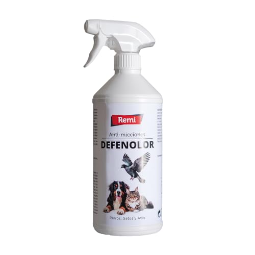 Remi Hogar | Repelente para Perros, Gatos y Aves en Aerosol | Anti micciones | para Exteriores | Spray Deshabituante Palomas (Pájaros) | Esencias Naturales | Sin Productos nocivos | 750 ml