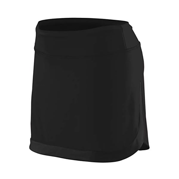 Augusta-Sportswear-Womens-Augusta-Ladies-Action-Color-Block-Skort Augusta Sportswear Men's Standard Augusta Ladies Action Color Block Skort, Black, XX-Large