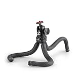 Zeadio Flexible Camera Tripod Kits, with Metal Ball Head Mount for Camera,Camcorder, Action Cameras and All Smartphones