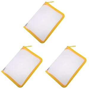 RHRYTCH Dokumententasche mit Reißverschluss 3 Stück