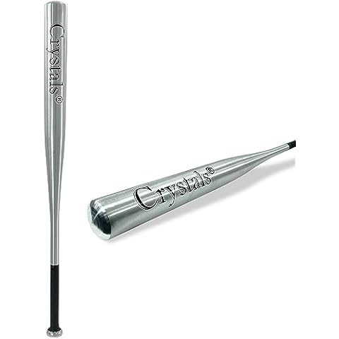 Crystals 32 Inch Wooden/Metal Baseball Bat for Training Cover