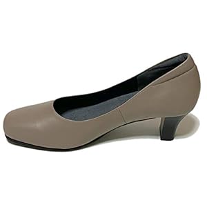 [Mio comfort] 幅広 黒 パンプス 5E 24.5 本革 日本製 Amazon | [Mio comfort] 幅広甲高 パンプス マジックテープ 5e