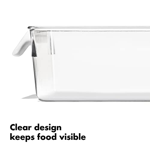 OXO Good Grips Fridge Organization Bin 5 in x 14 in - for Yogurt Cups, Small Produce, Berry Bins and More - Image 5