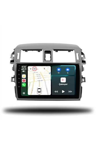 MarTechno Android Multimedya 4GB Ram 32GB Hafıza Toyota Corolla 2007-2012 ile uyumlu