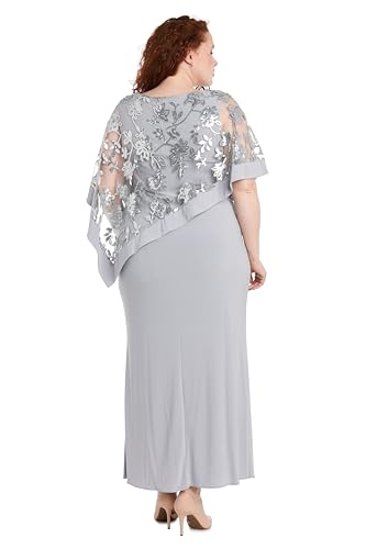 Image of R&M Richards Women's Luna Shine Lace Gown