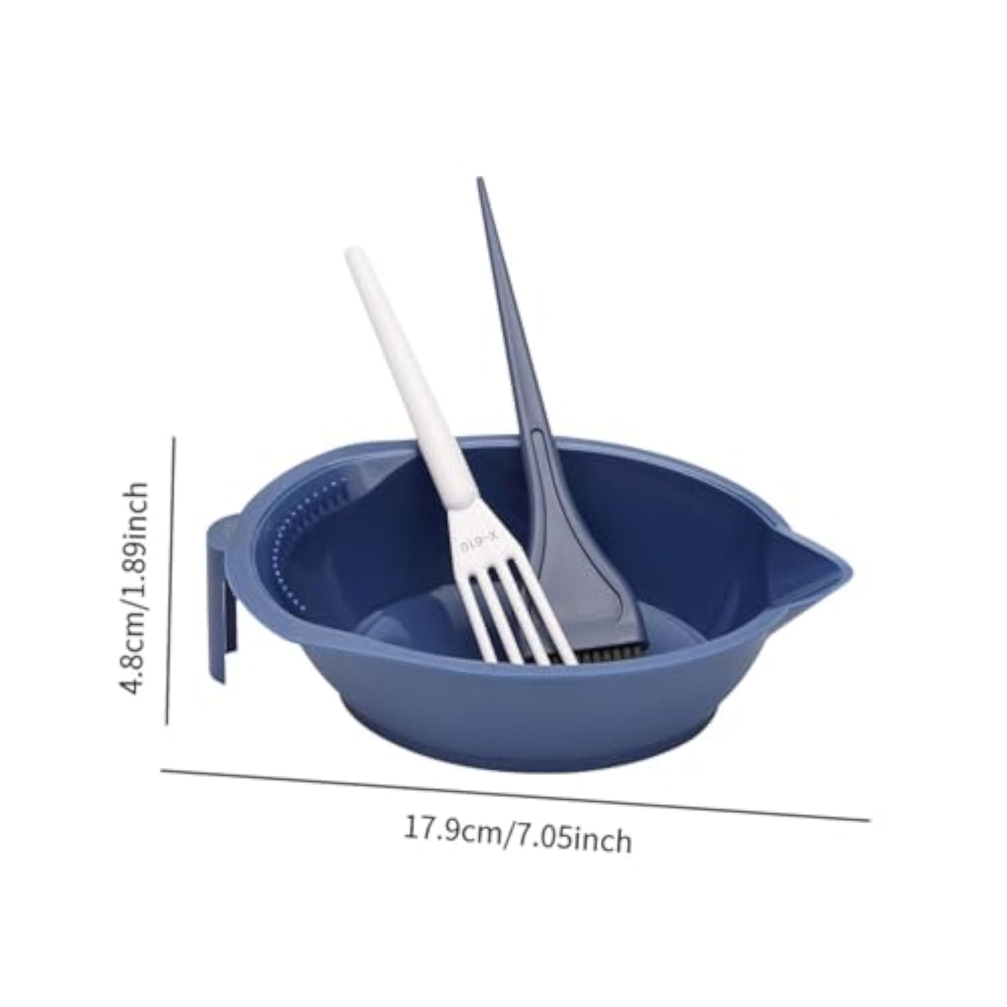 Hair Coloring Tool Dye Brush and Bowl Set for DIY Dyeing